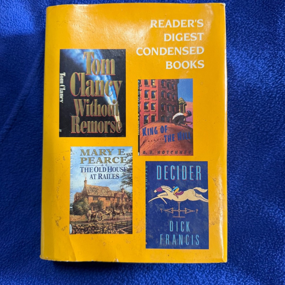 Reader's Digest Condensed Books Volume 2 1994‎ Tom Clancy Dick Francis